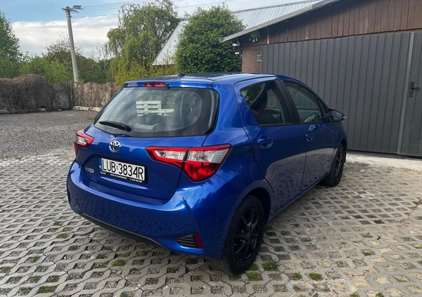 Toyota Yaris cena 46500 przebieg: 80000, rok produkcji 2017 z Lublin małe 781